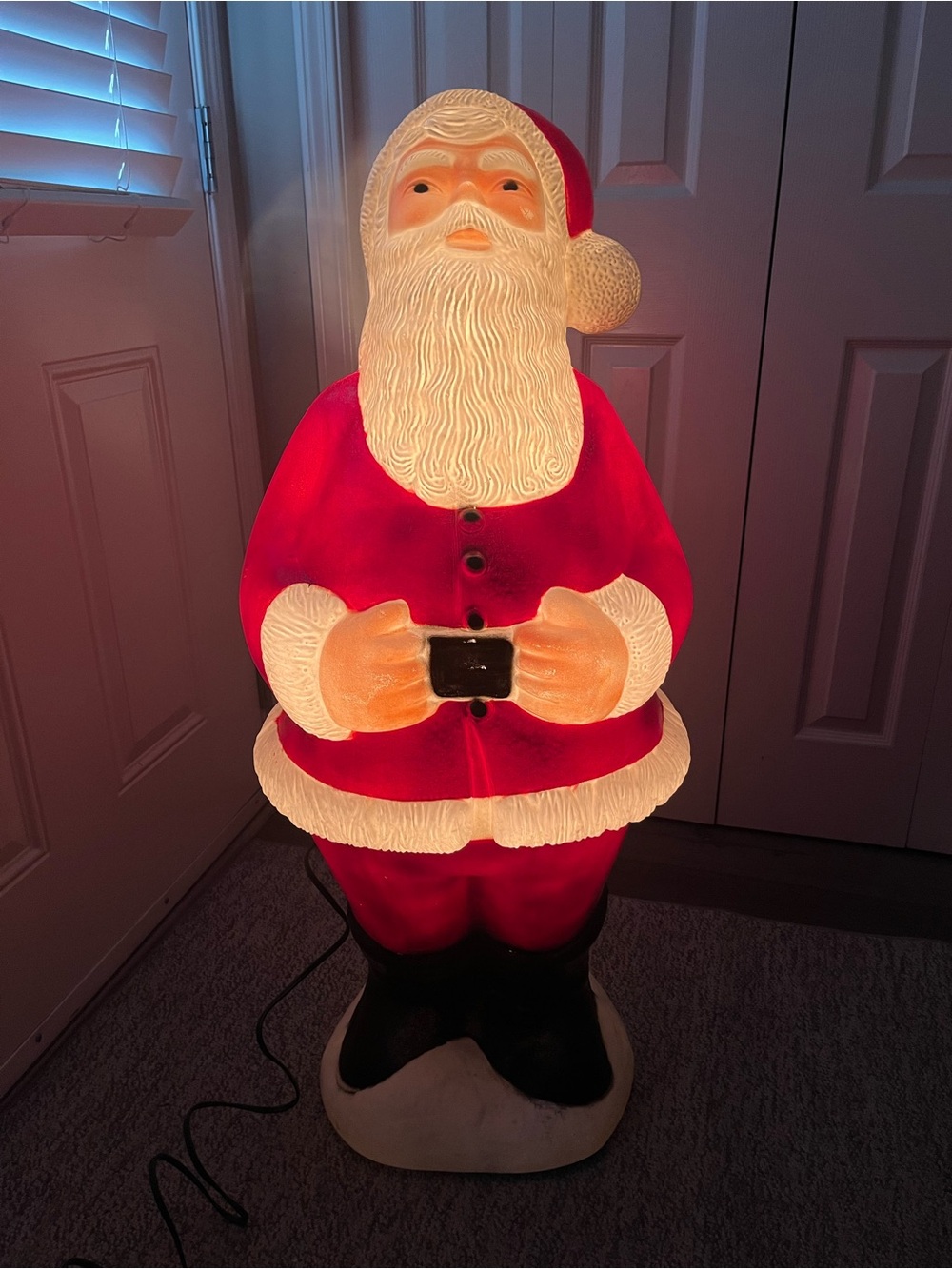 Vintage 41โ Santa Clause Blow Mold